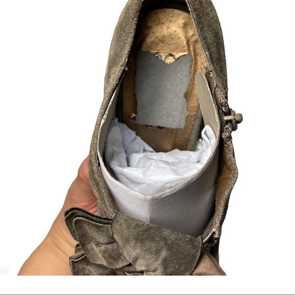 N.Y.L.A. Daris Suede Peep-Toe Pump - Picture 9 of 11